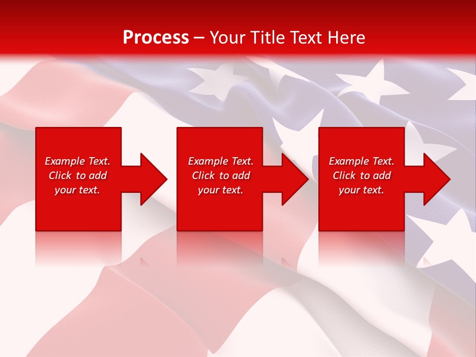 Usa Flag PowerPoint Template