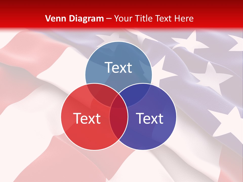 Usa Flag PowerPoint Template