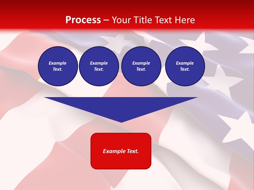 Usa Flag PowerPoint Template