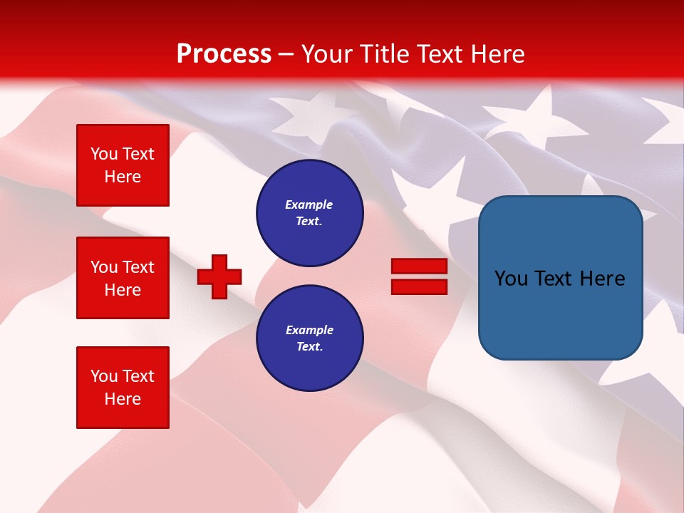 Usa Flag PowerPoint Template