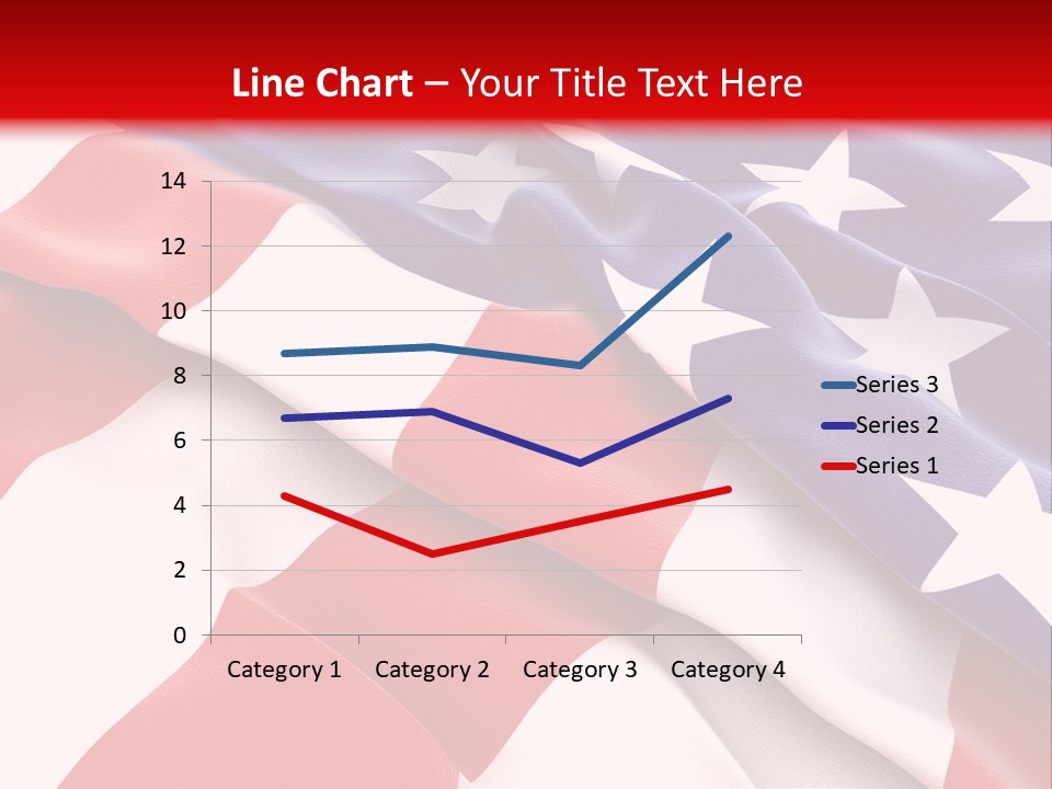 Usa Flag PowerPoint Template
