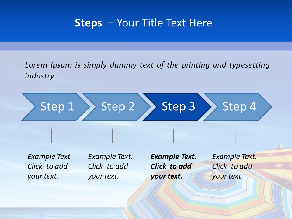 Summer Tips For Health PowerPoint Template
