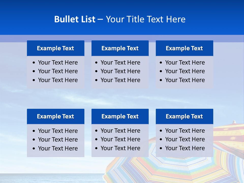 Summer Tips For Health PowerPoint Template