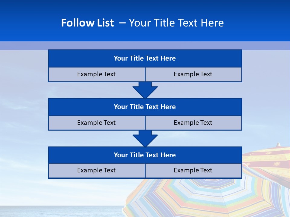 Summer Tips For Health PowerPoint Template