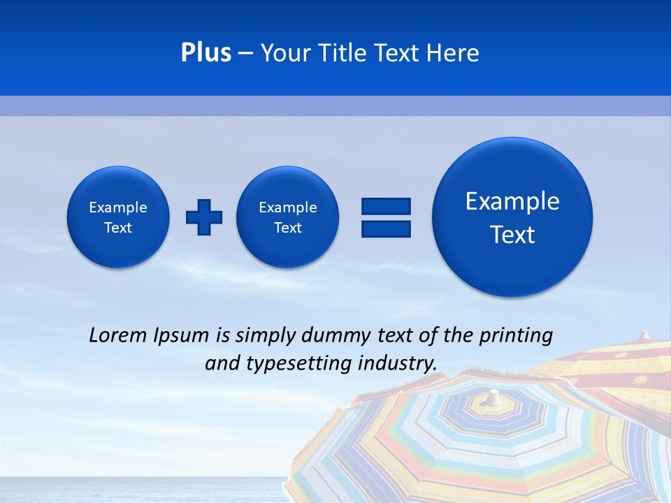 Summer Tips For Health PowerPoint Template