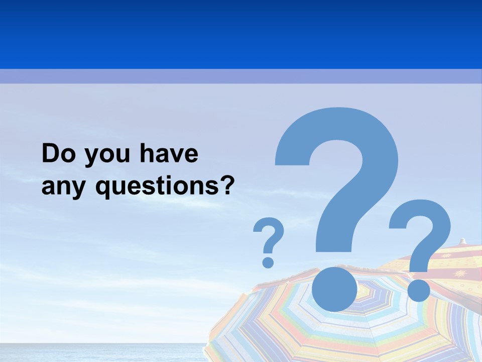 Summer Tips For Health PowerPoint Template