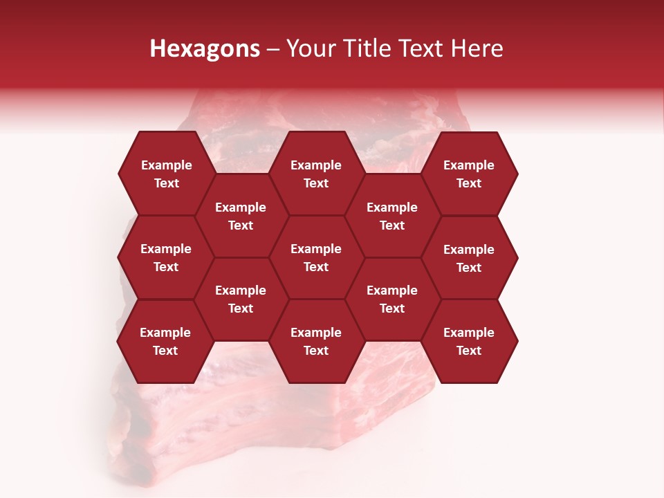 Chop Fillet White PowerPoint Template