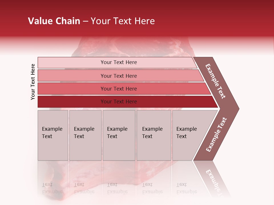 Chop Fillet White PowerPoint Template