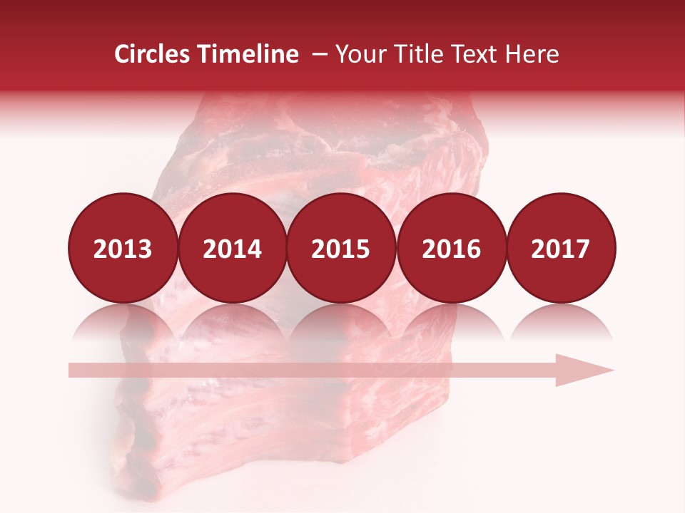 Chop Fillet White PowerPoint Template