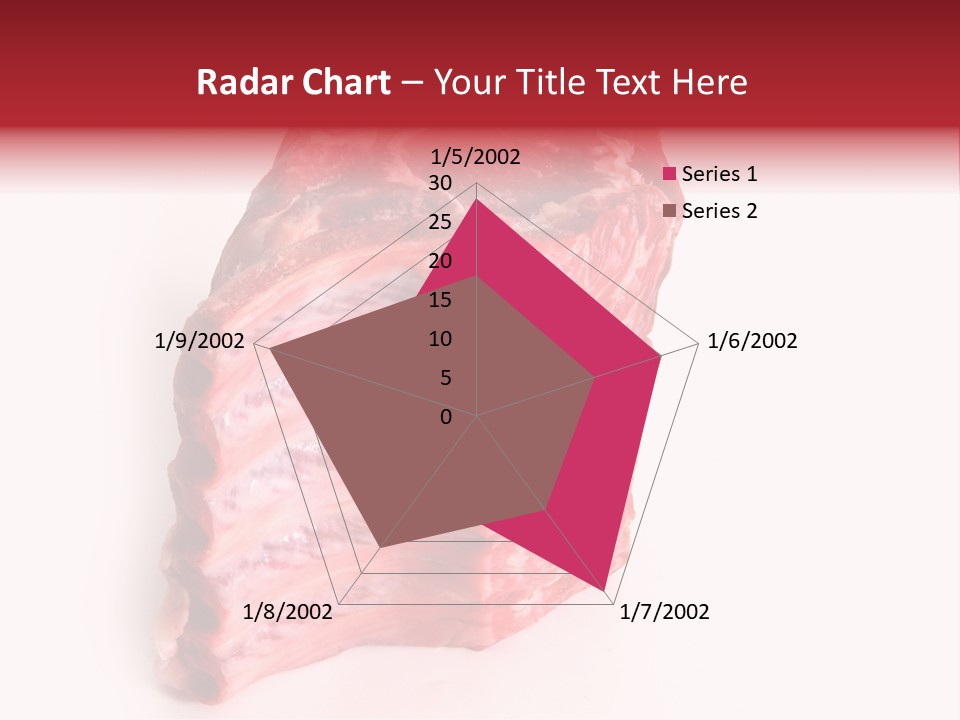 Chop Fillet White PowerPoint Template