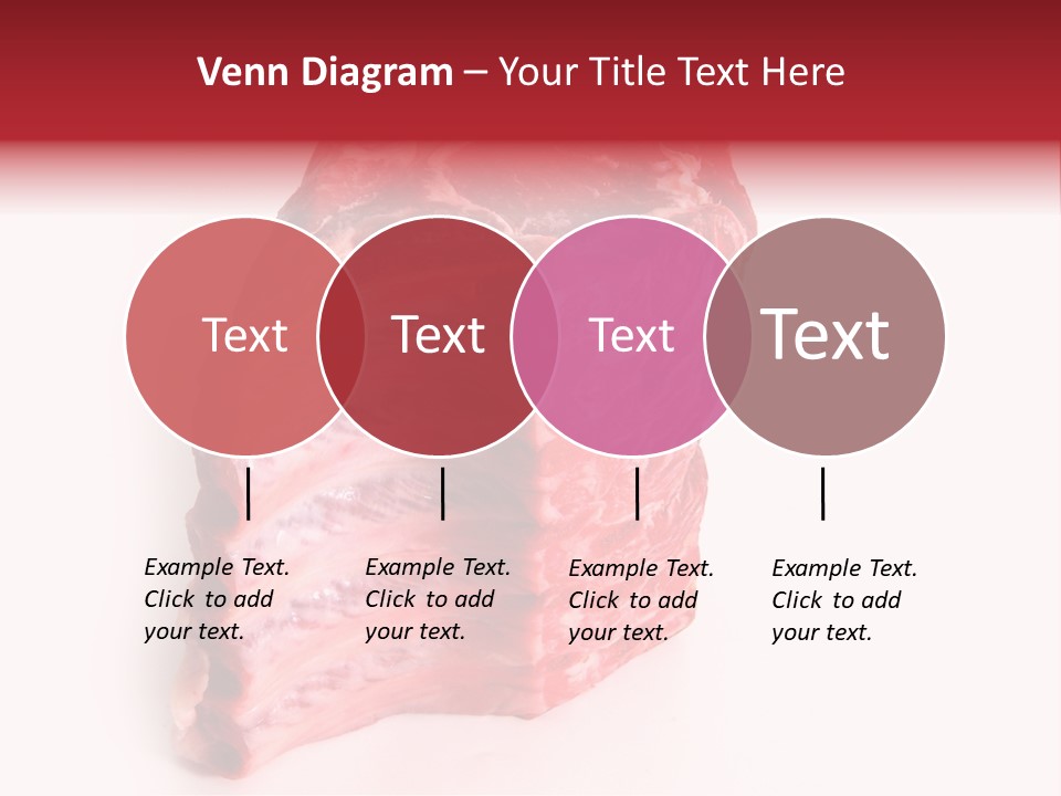 Chop Fillet White PowerPoint Template