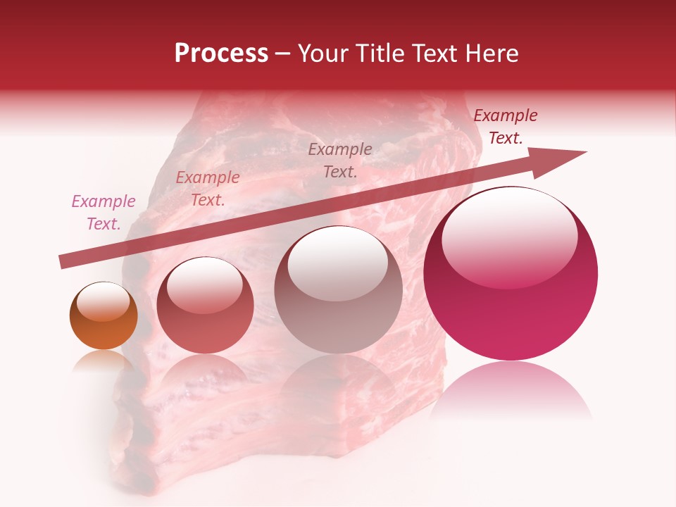 Chop Fillet White PowerPoint Template