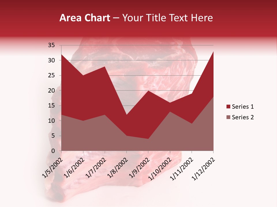 Chop Fillet White PowerPoint Template