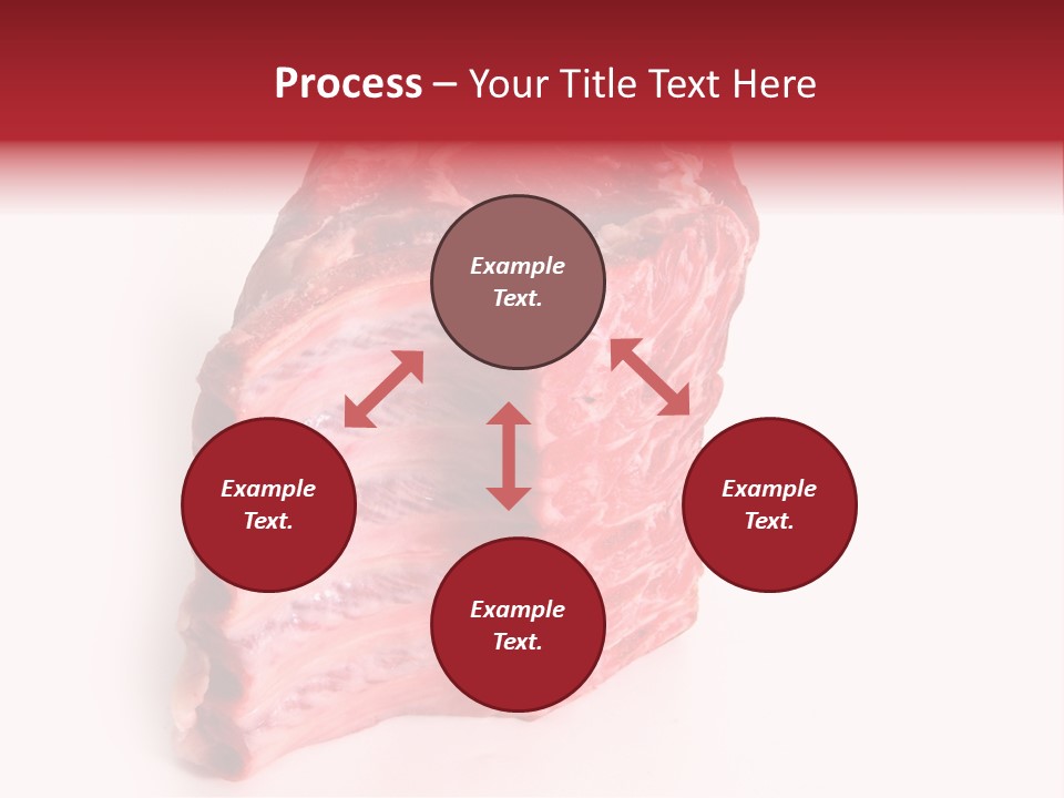 Chop Fillet White PowerPoint Template