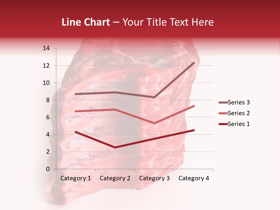 Chop Fillet White PowerPoint Template
