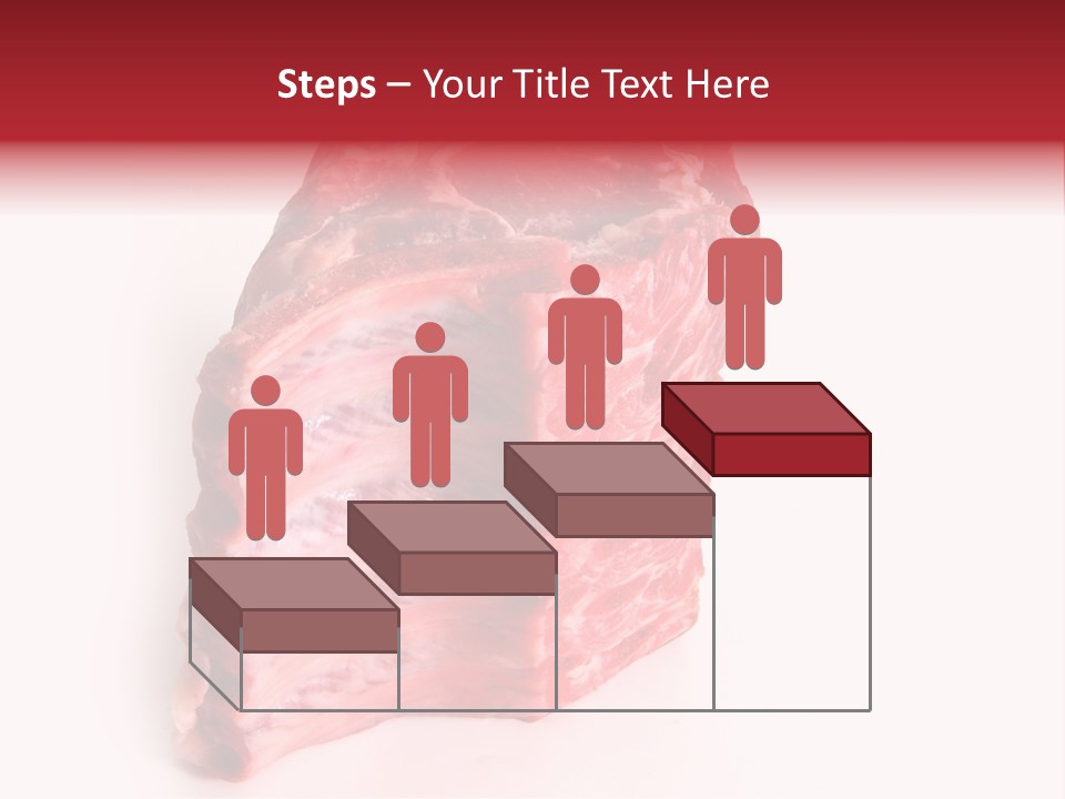 Chop Fillet White PowerPoint Template