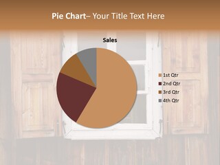 Old Wooden Window PowerPoint Template