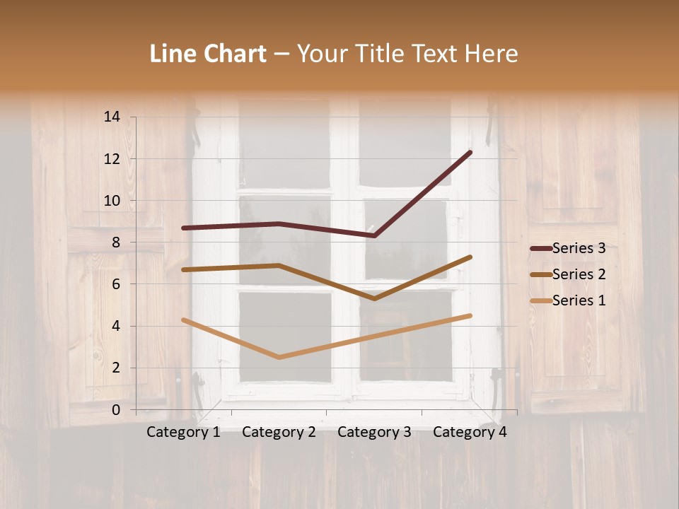 Old Wooden Window PowerPoint Template