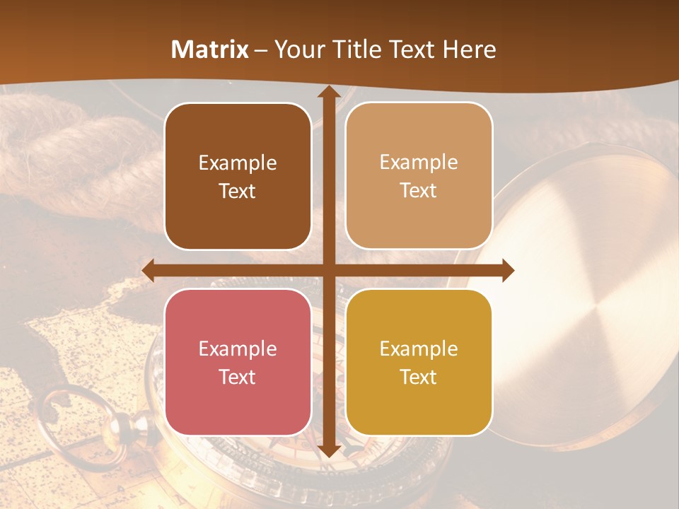 Geography Atlas Way PowerPoint Template