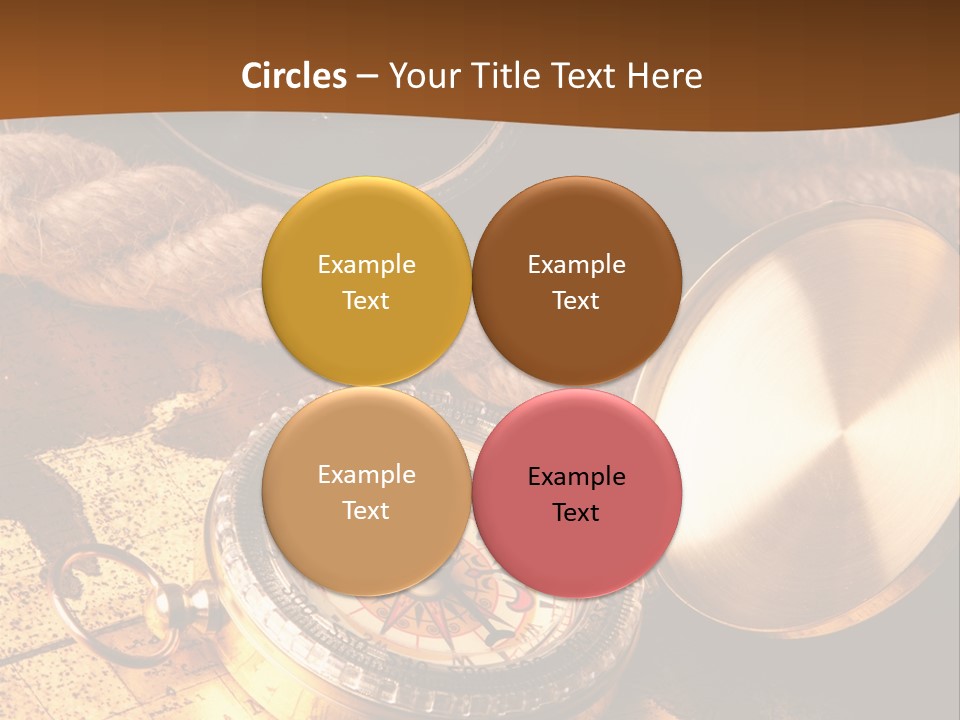 Geography Atlas Way PowerPoint Template