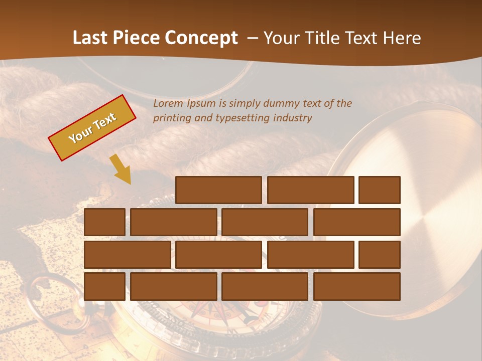 Geography Atlas Way PowerPoint Template