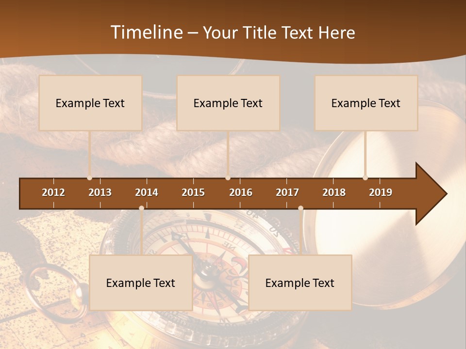 Geography Atlas Way PowerPoint Template