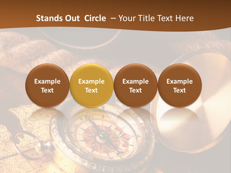 Geography Atlas Way PowerPoint Template