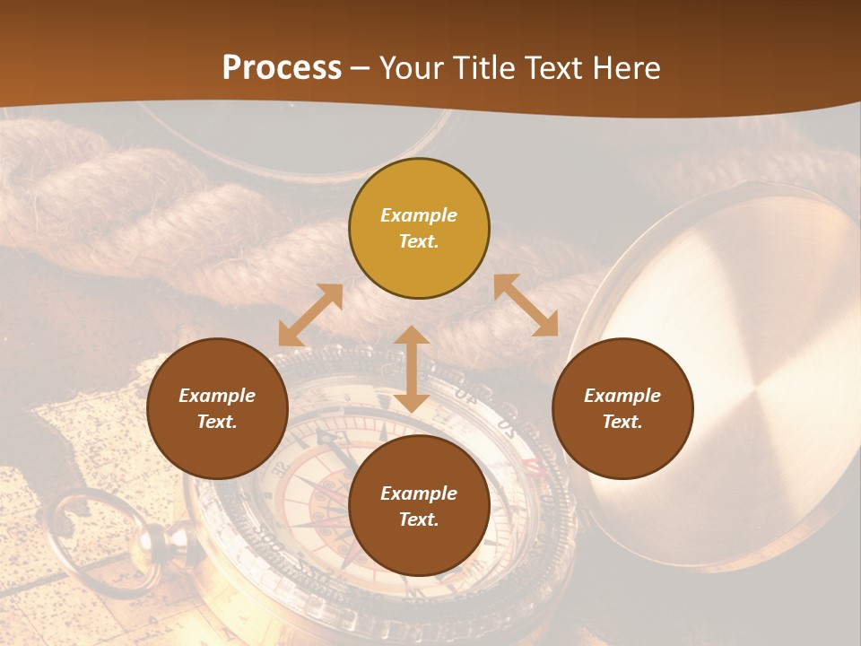Geography Atlas Way PowerPoint Template
