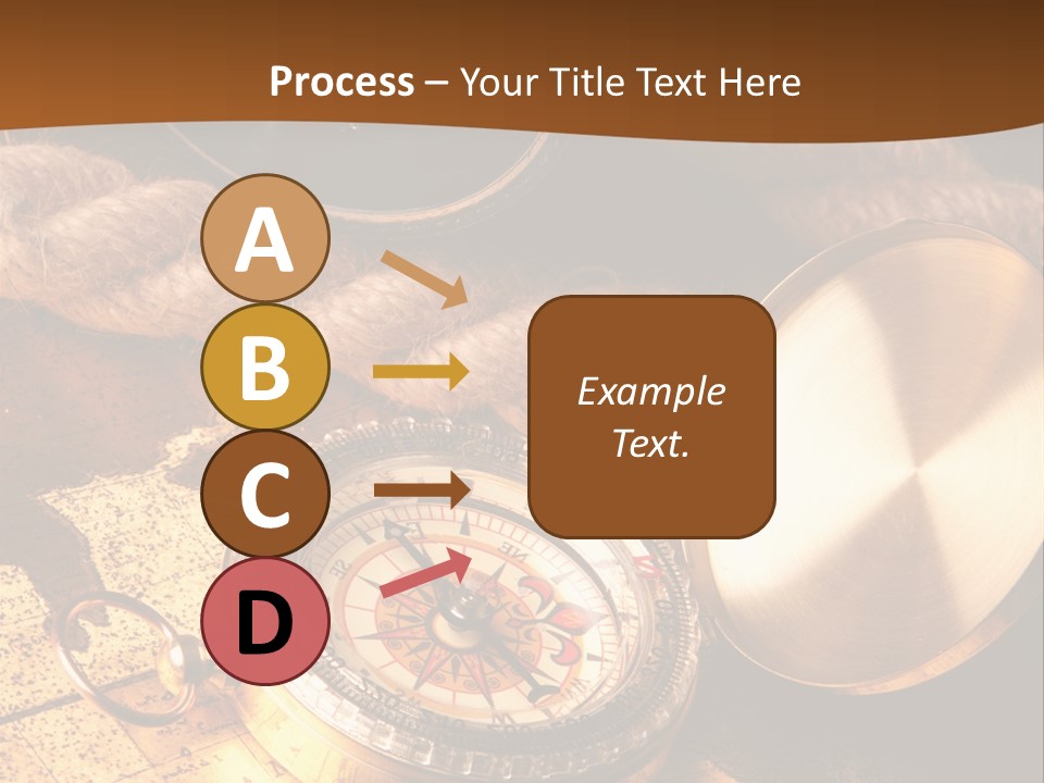Geography Atlas Way PowerPoint Template