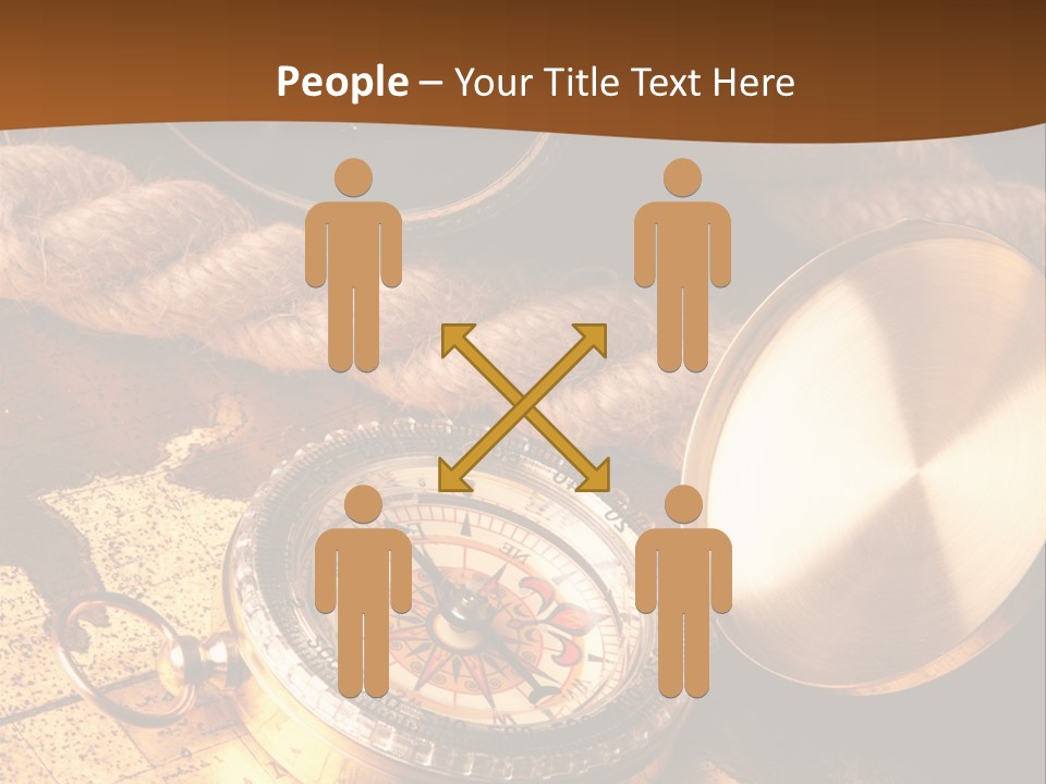 Geography Atlas Way PowerPoint Template