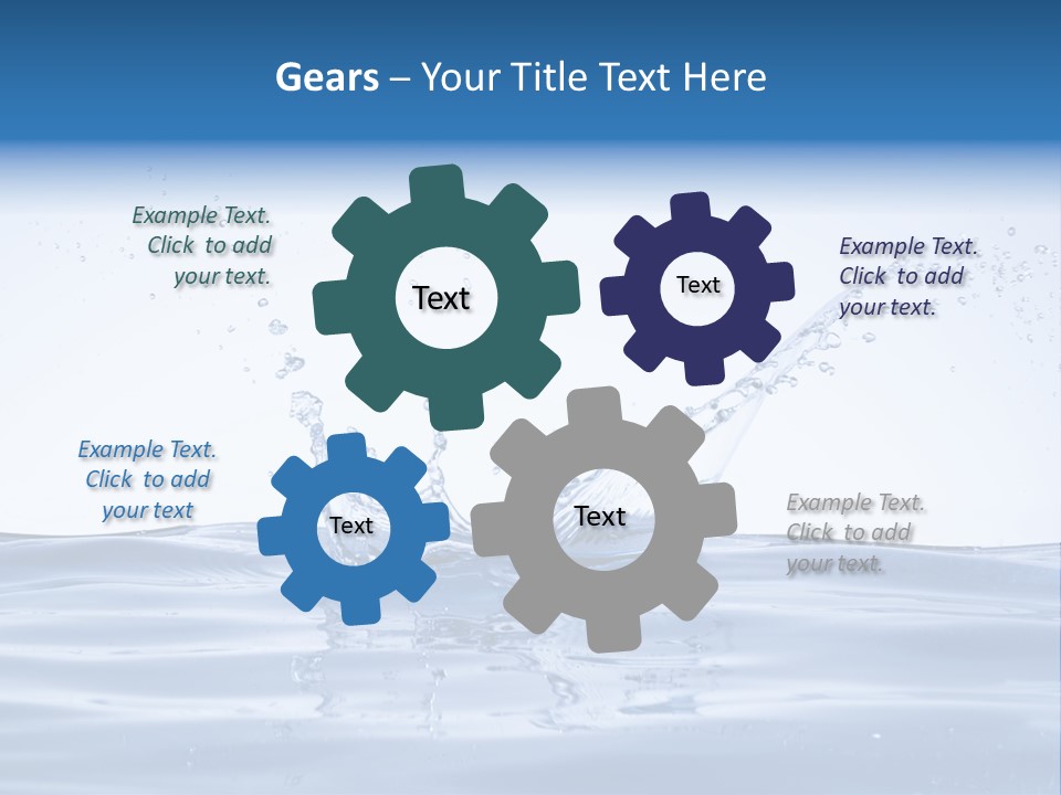 Abstract Wash Pattern PowerPoint Template