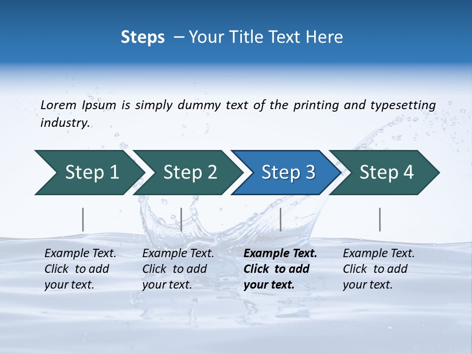 Abstract Wash Pattern PowerPoint Template