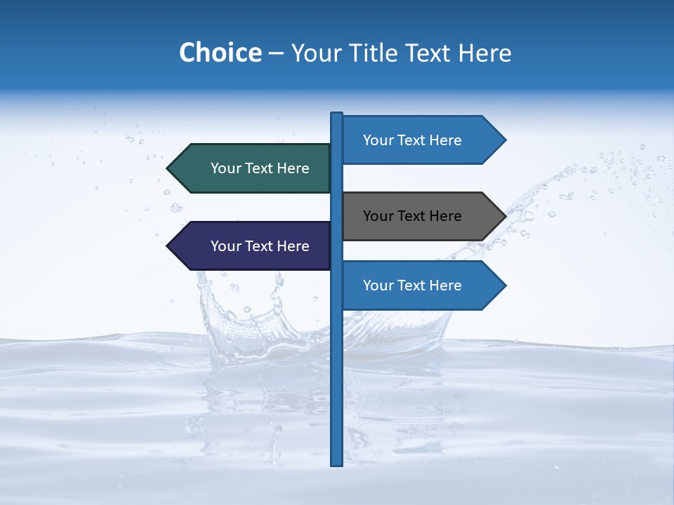 Abstract Wash Pattern PowerPoint Template
