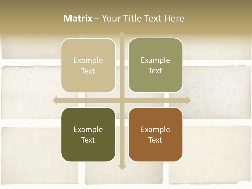 Paper Retro Burnt PowerPoint Template