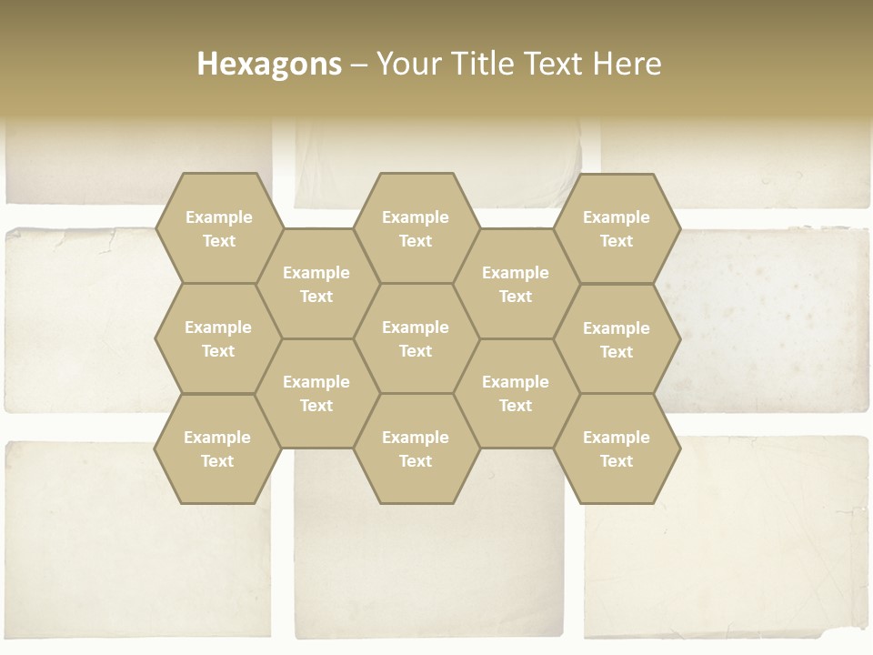 Paper Retro Burnt PowerPoint Template