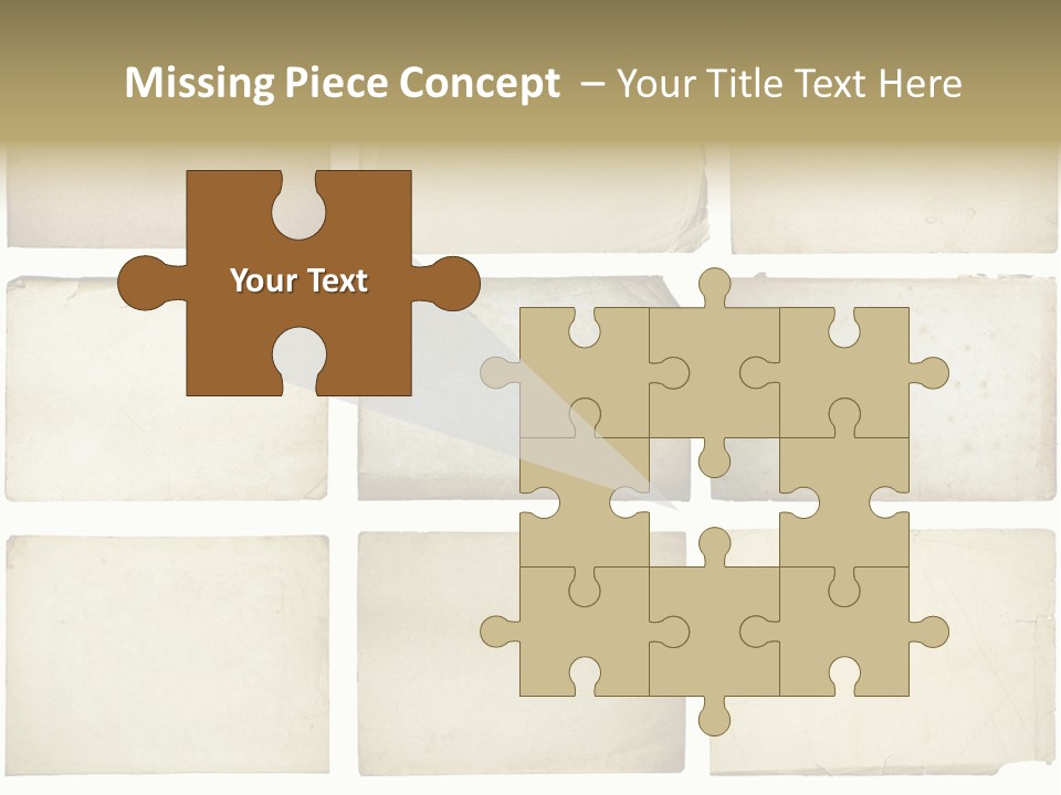 Paper Retro Burnt PowerPoint Template