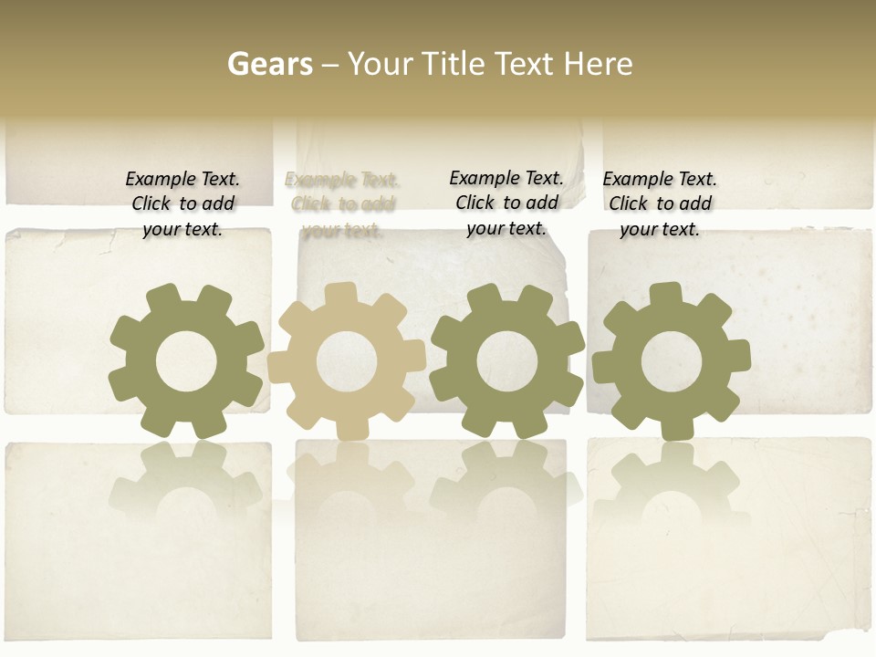 Paper Retro Burnt PowerPoint Template