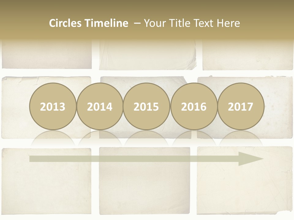 Paper Retro Burnt PowerPoint Template