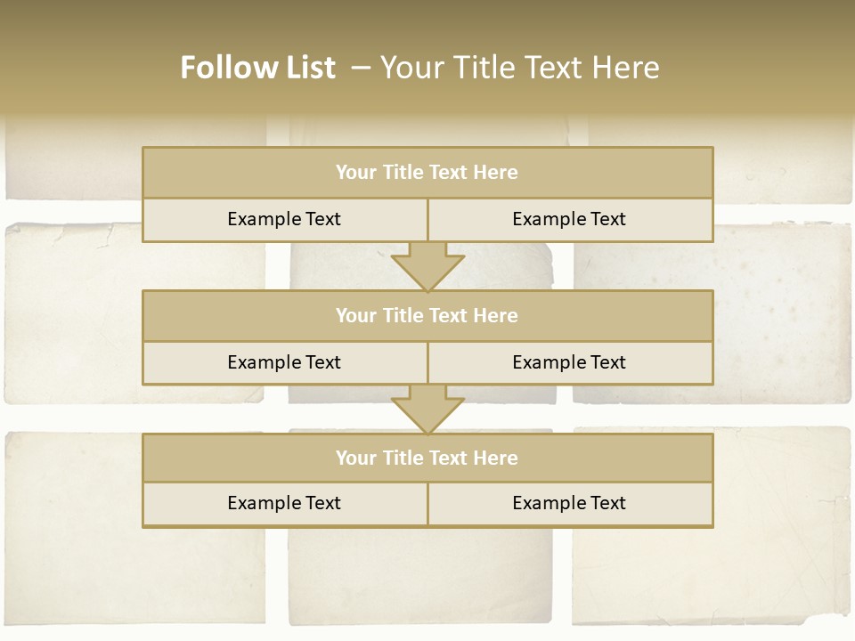Paper Retro Burnt PowerPoint Template