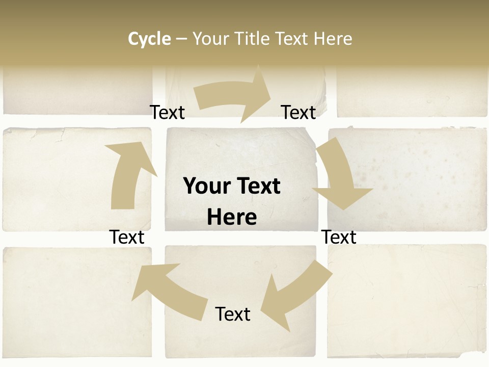 Paper Retro Burnt PowerPoint Template