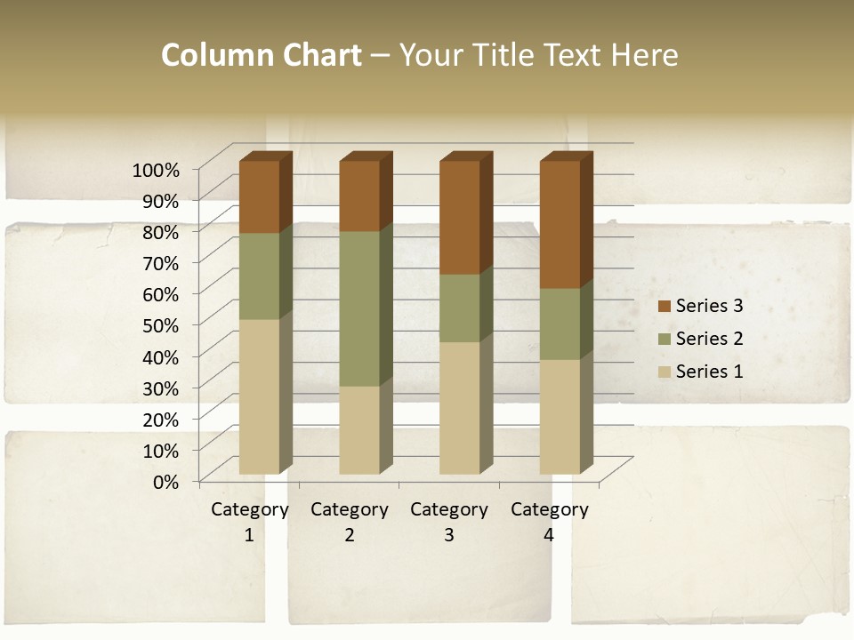Paper Retro Burnt PowerPoint Template