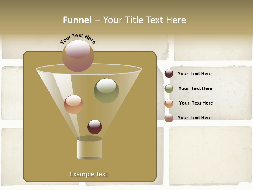Paper Retro Burnt PowerPoint Template