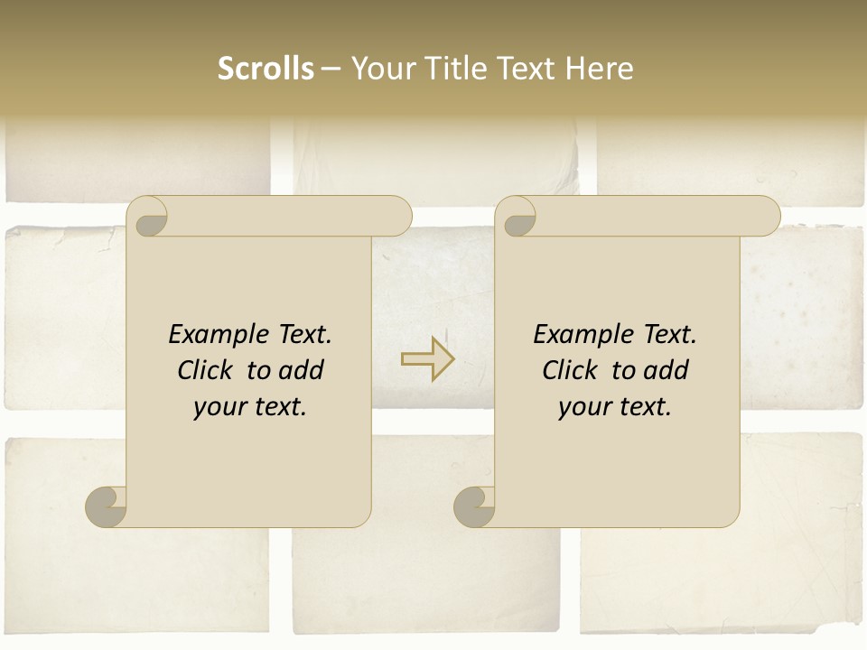 Paper Retro Burnt PowerPoint Template
