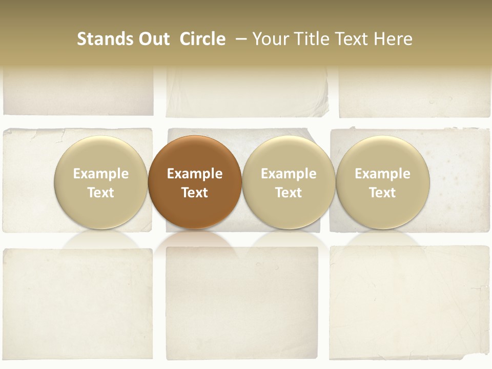 Paper Retro Burnt PowerPoint Template