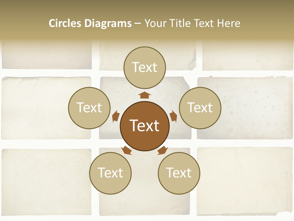 Paper Retro Burnt PowerPoint Template