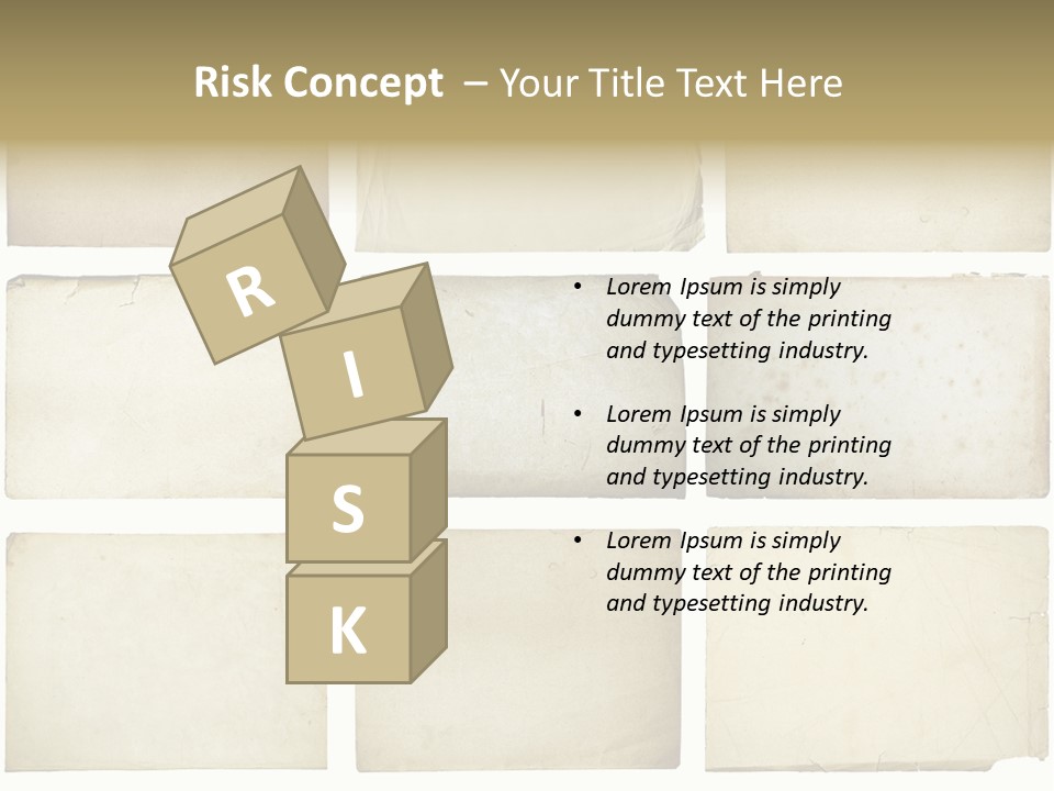 Paper Retro Burnt PowerPoint Template