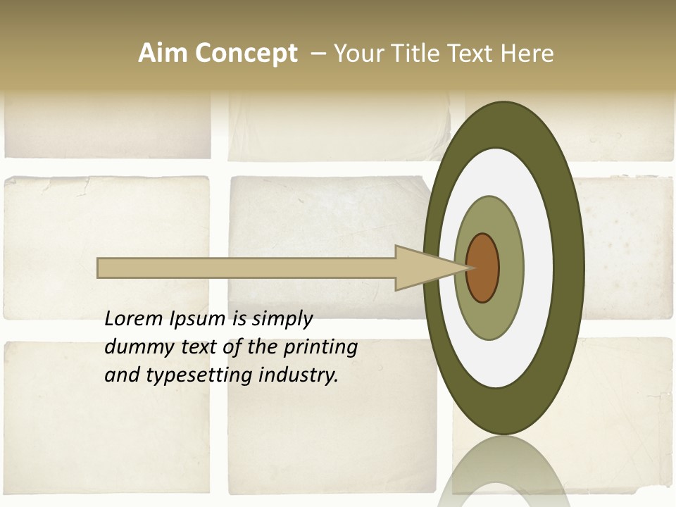 Paper Retro Burnt PowerPoint Template