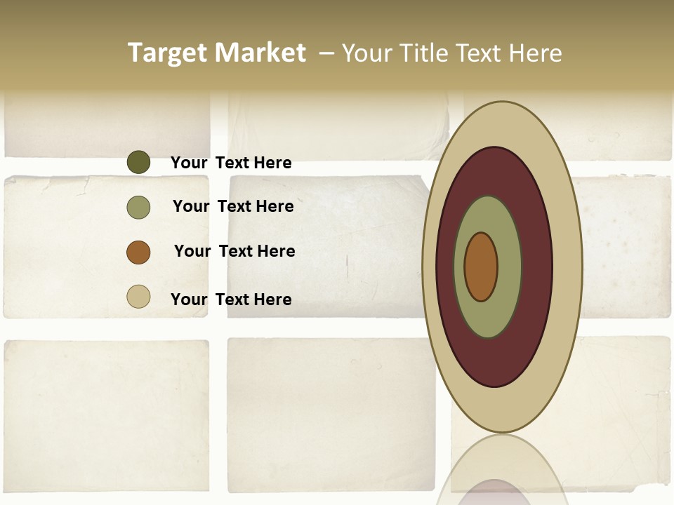 Paper Retro Burnt PowerPoint Template