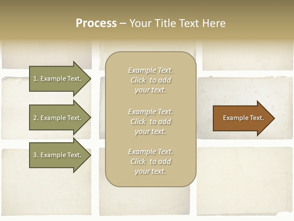 Paper Retro Burnt PowerPoint Template
