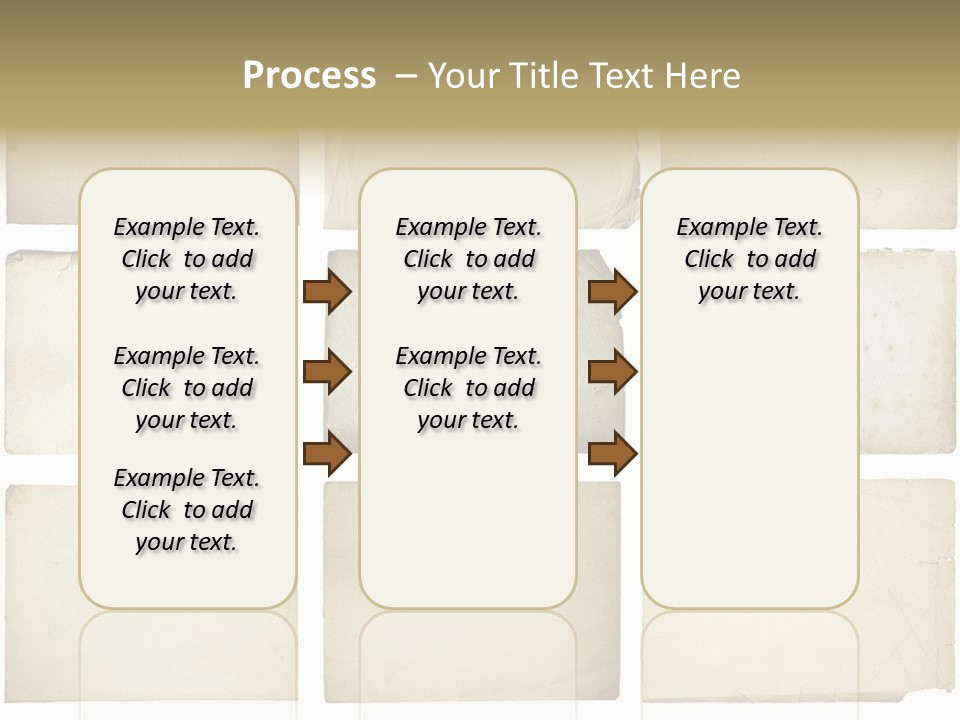 Paper Retro Burnt PowerPoint Template